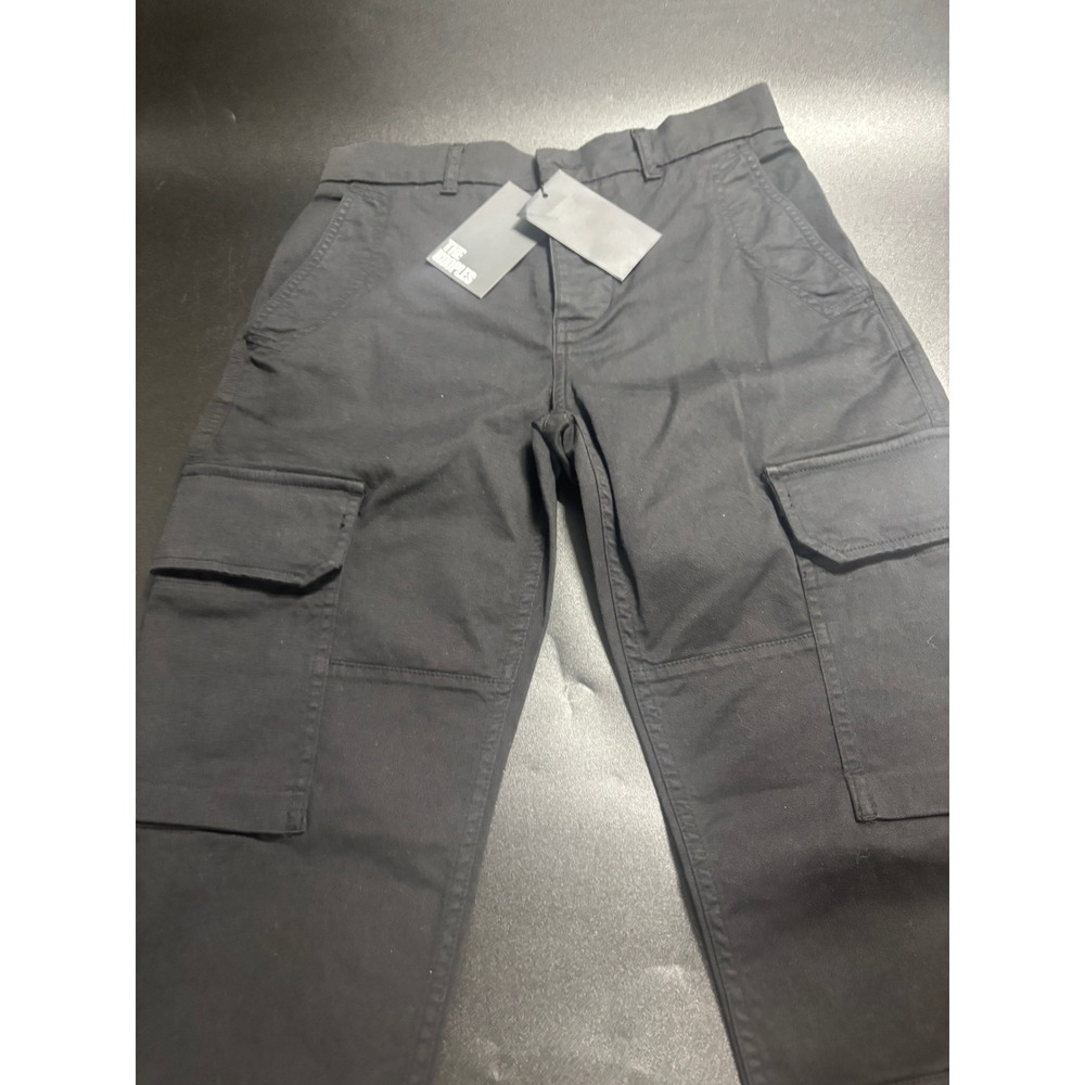 THE KOOPLES Black Cargo Pants Cotton Elastane Blend‎ Size FR 36 /US Small